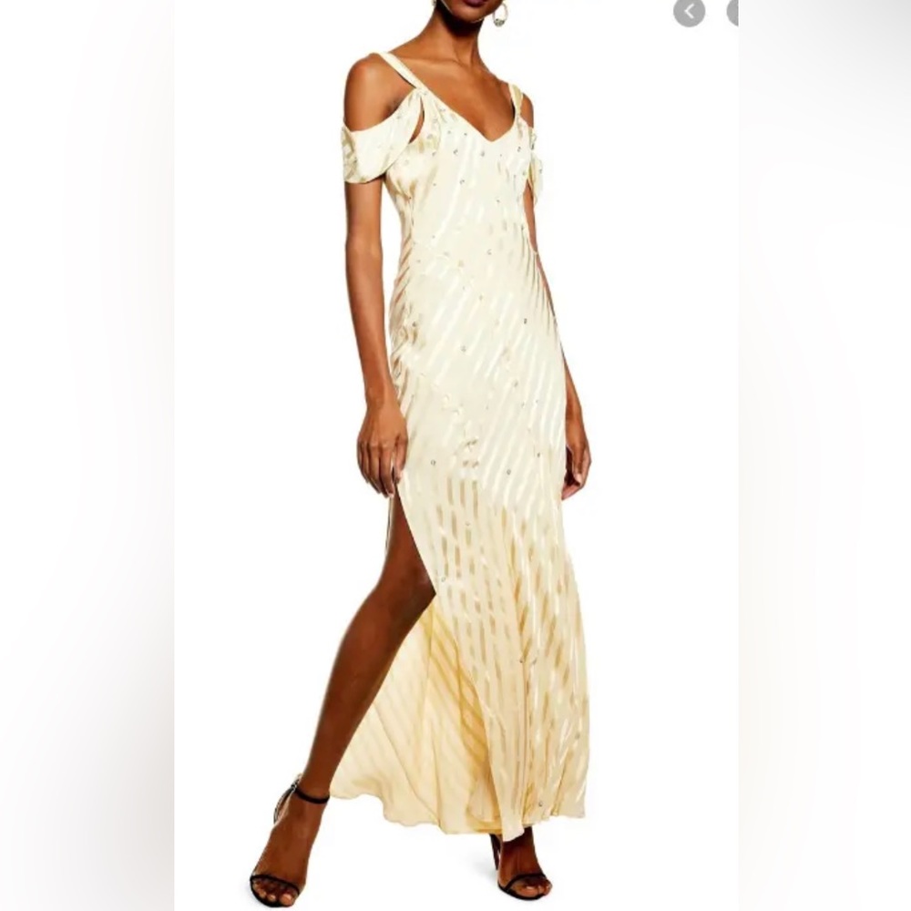 Yellow TopShop Maxi Dress